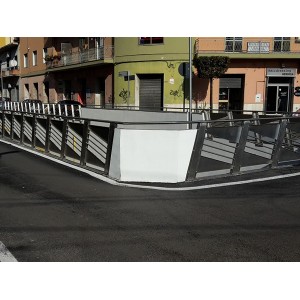 Balaustra in acciaio inox